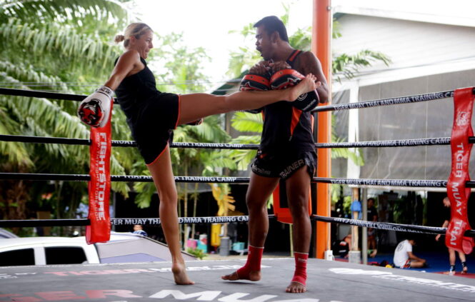 Spending Time at a Muay Thai Camp for Fitness in Thailand for a New Trip.