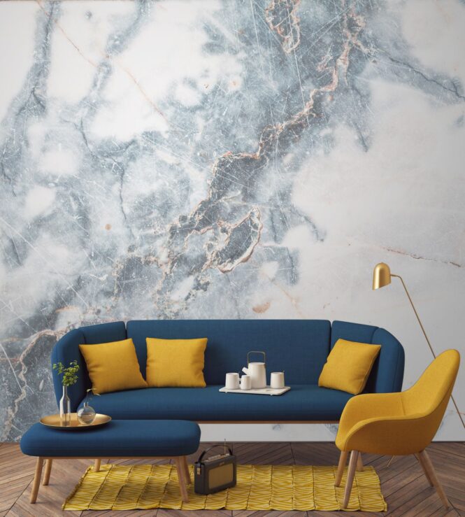 6 Trendy Ways To Use Marble Wallpaper In Your Home