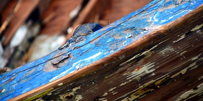 Rotted Wood in Boat