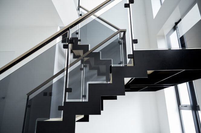 Custom Steel stairway