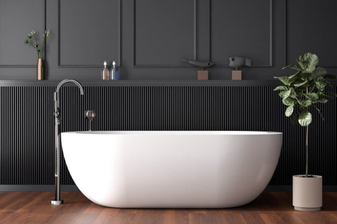 Freestanding Tubs & Spa-Like Components for bathroom design and remodeling