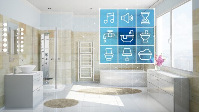 implementing Smart Technology in bathrooms